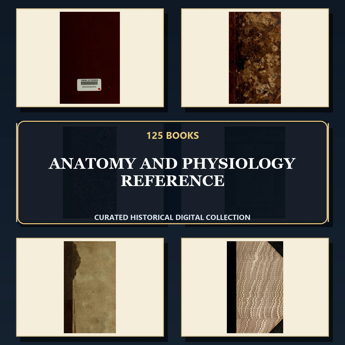125 Rare Anatomy and Physiology Reference PDF Collection: Anatomy & Physiology Reference & Antique Sources