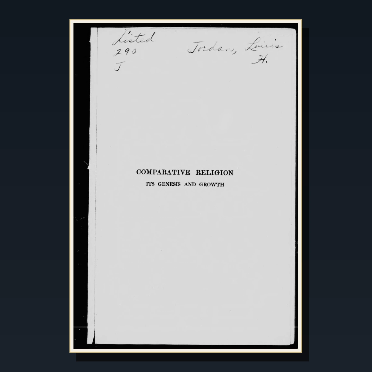 97 Rare Comparative Religion PDF Collection: Max Müller, Frazer, Tylor, Mythology & World Religions image 6