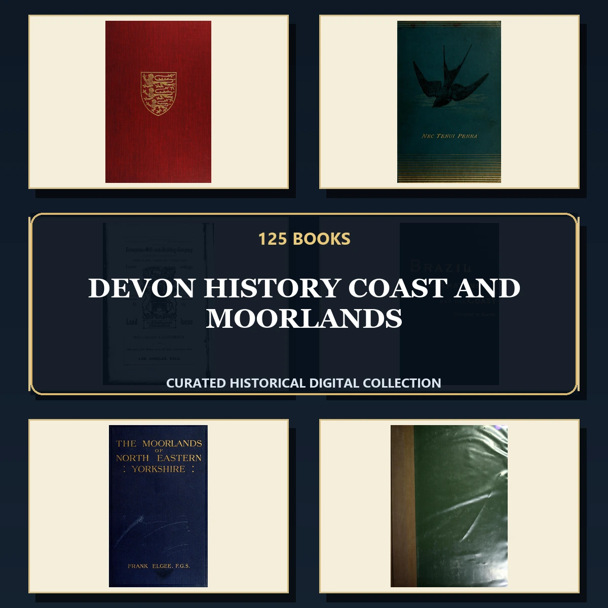 125 Rare Devon History Coast and Moorlands PDF Collection: Devon History Coast & Moorlands & Antique Sources