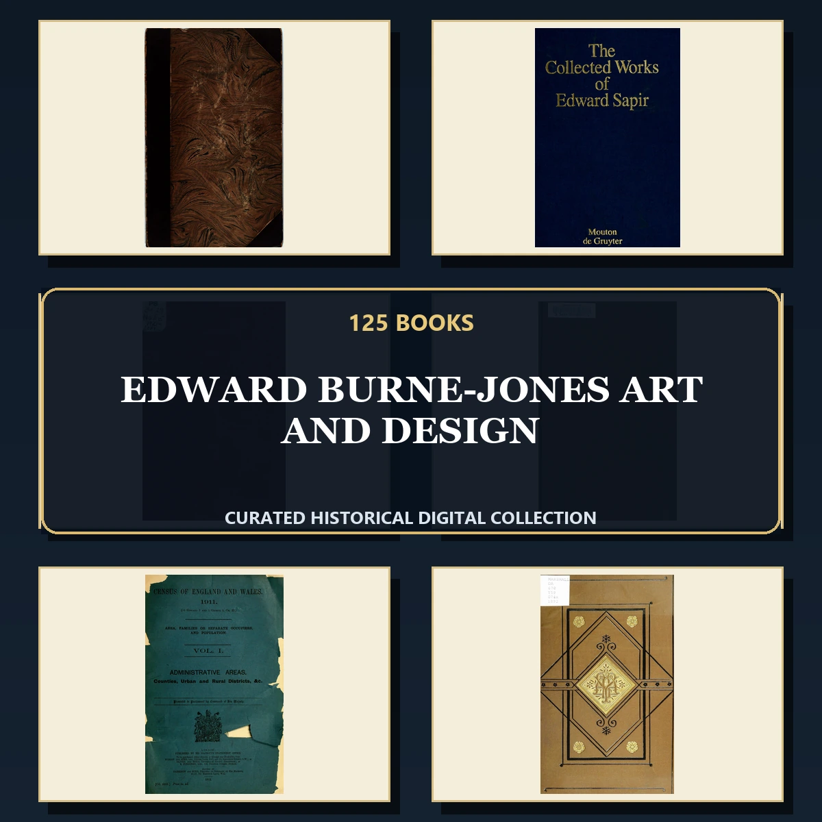 125 Rare Edward Burne-Jones Art and Design PDF Collection: Edward Burne Jones Art & Design & Antique Sources