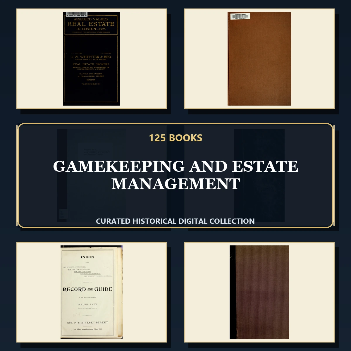 125 Rare Gamekeeping and Estate Management PDF Collection: Gamekeeping & Estate Management & Antique Sources