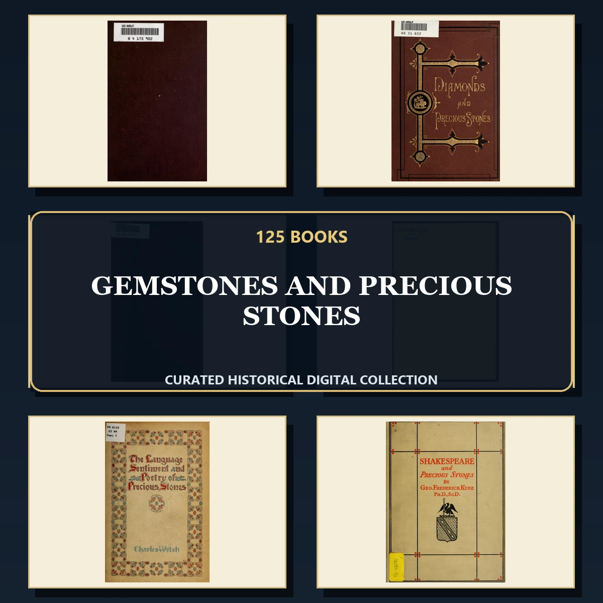 125 Rare Gemstones and Precious Stones PDF Collection: Gemstones & Precious Stones & Antique Sources