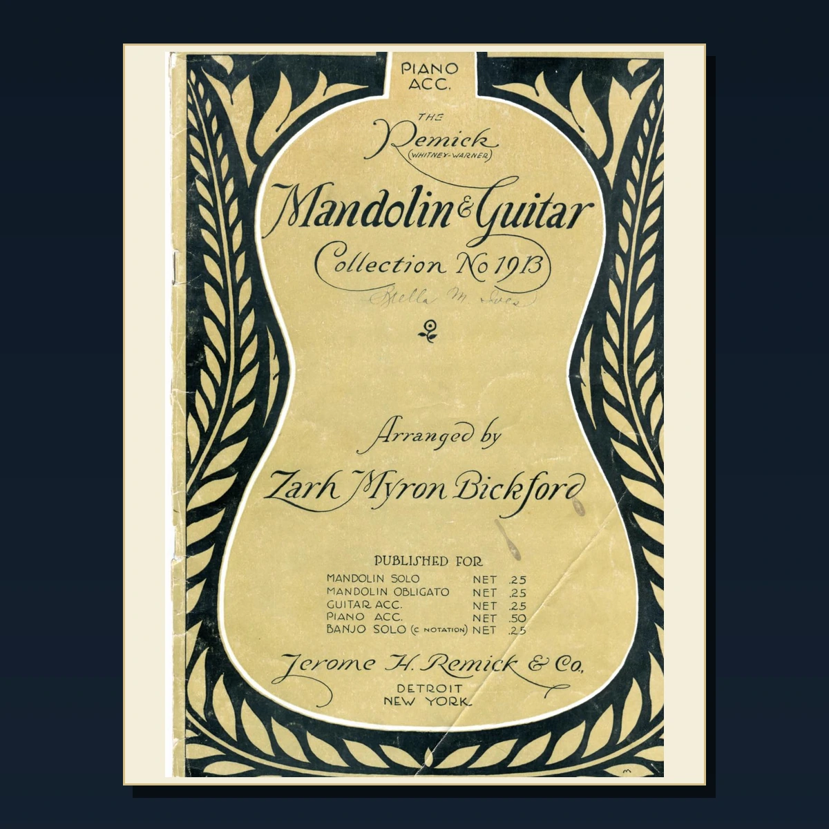 125 Rare Guitar Mandolin and Banjo Instruction PDF Collection: Guitar Mandolin & Banjo Instruction & Antique Sources image 4