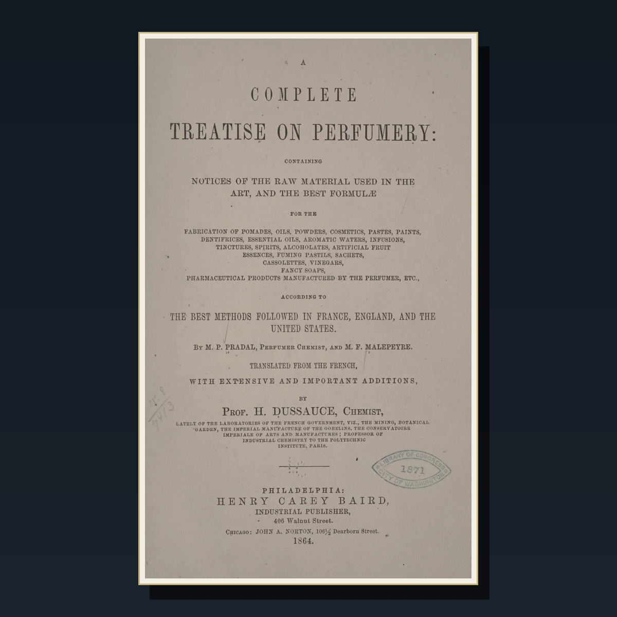 125 Rare Historical Perfumery & Cosmetics PDF Collection: Floral Waters, Essences, Pomades & Victorian Beauty Recipes
