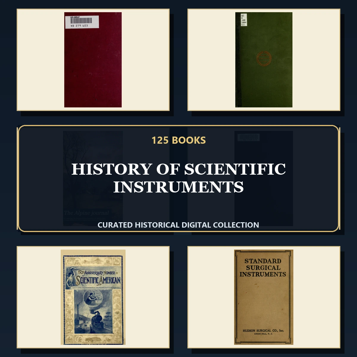 125 Rare History of Scientific Instruments PDF Collection: History Of Scientific Instruments & Antique Sources