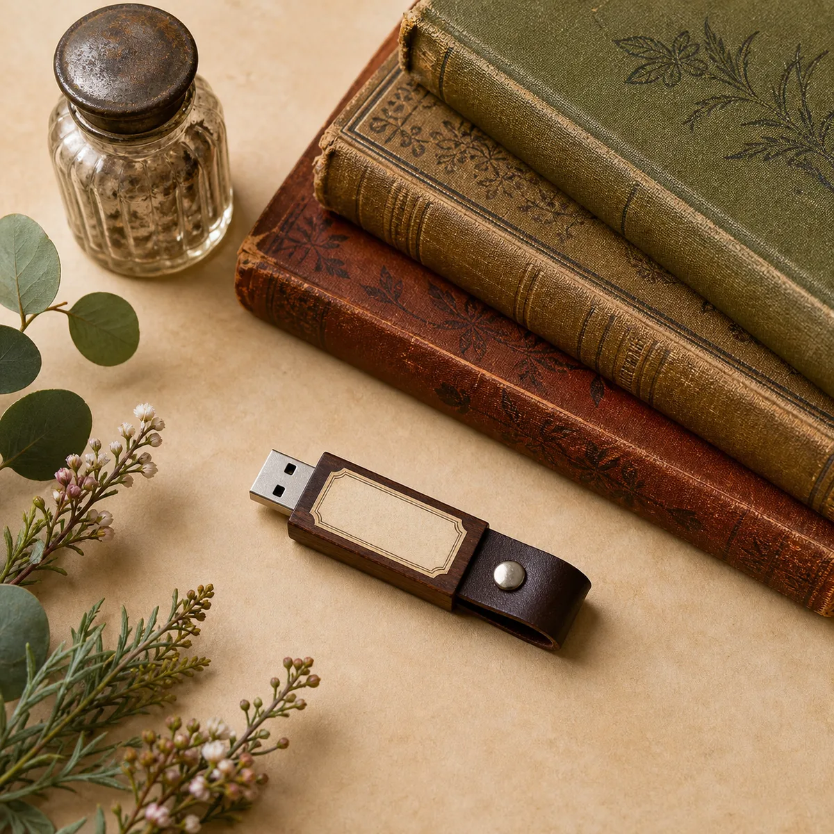 100 Vintage Home Remedies Health & Household Books PDF USB cover