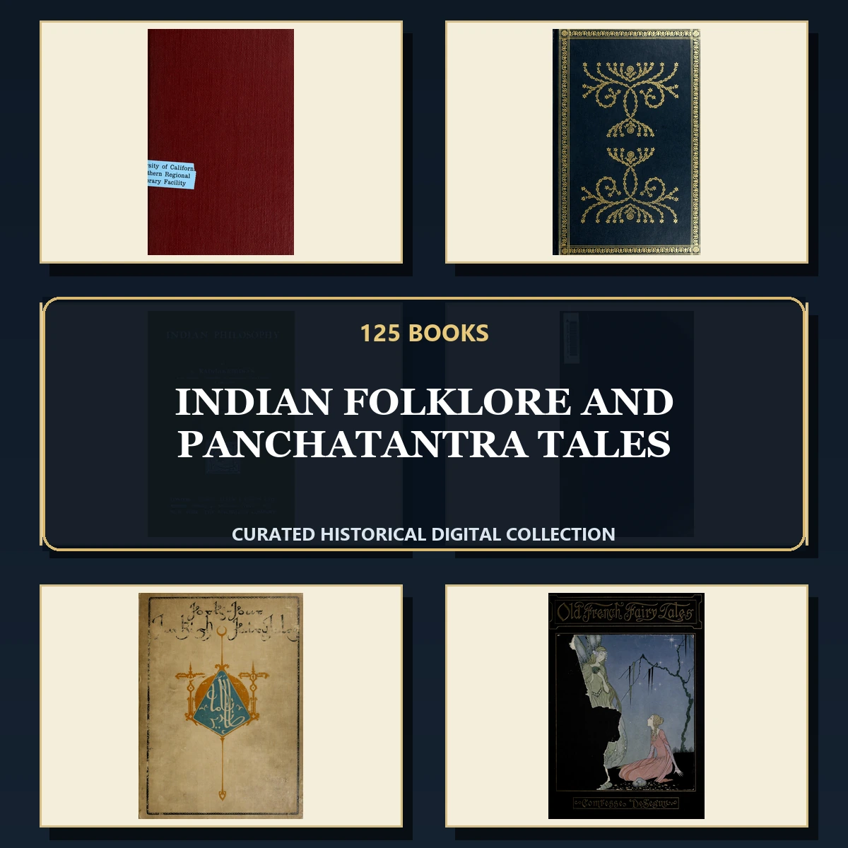 125 Rare Indian Folklore and Panchatantra Tales PDF Collection: Indian Folklore & Panchatantra Tales & Antique Sources