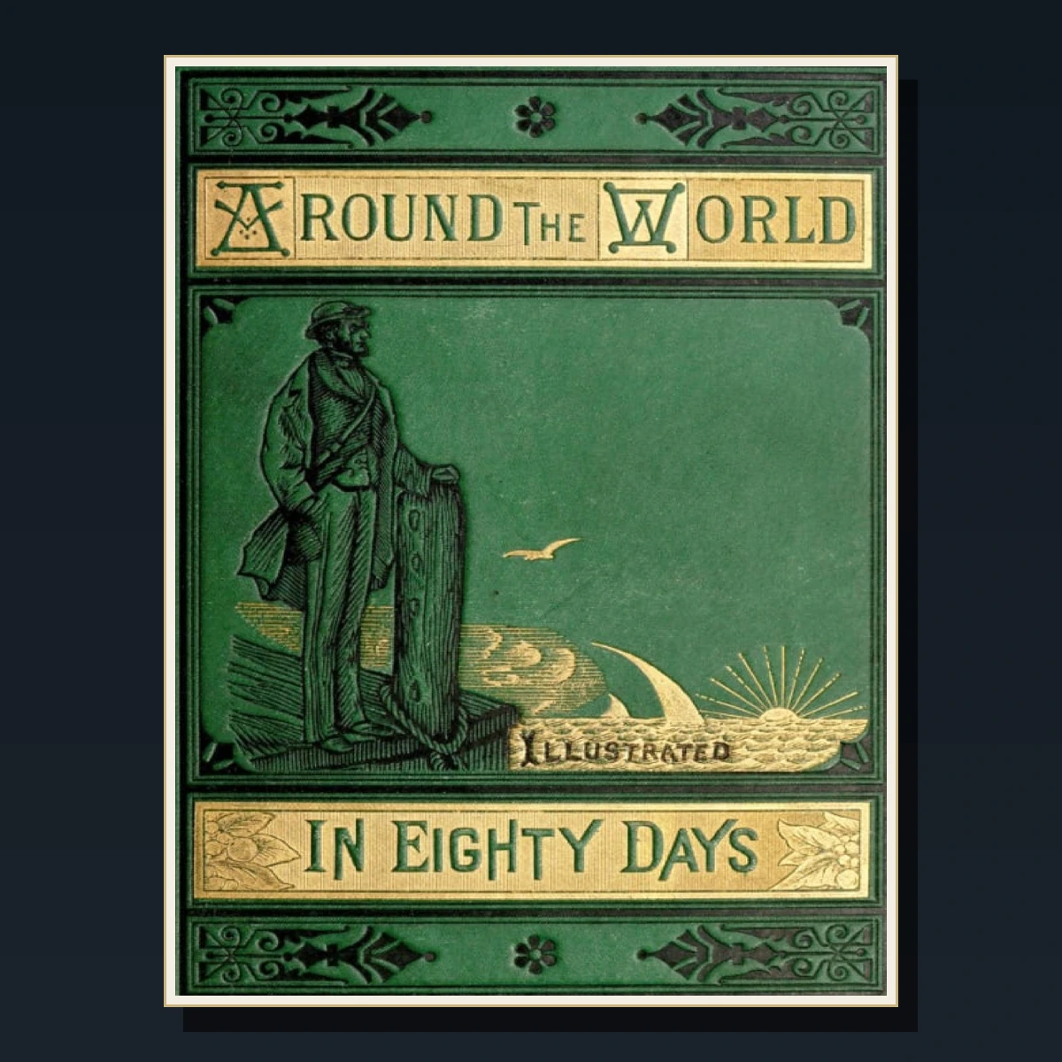 83 Rare Jules Verne PDF Collection: 20,000 Leagues, Around the World, Journey to the Centre & Mysterious Island image 4