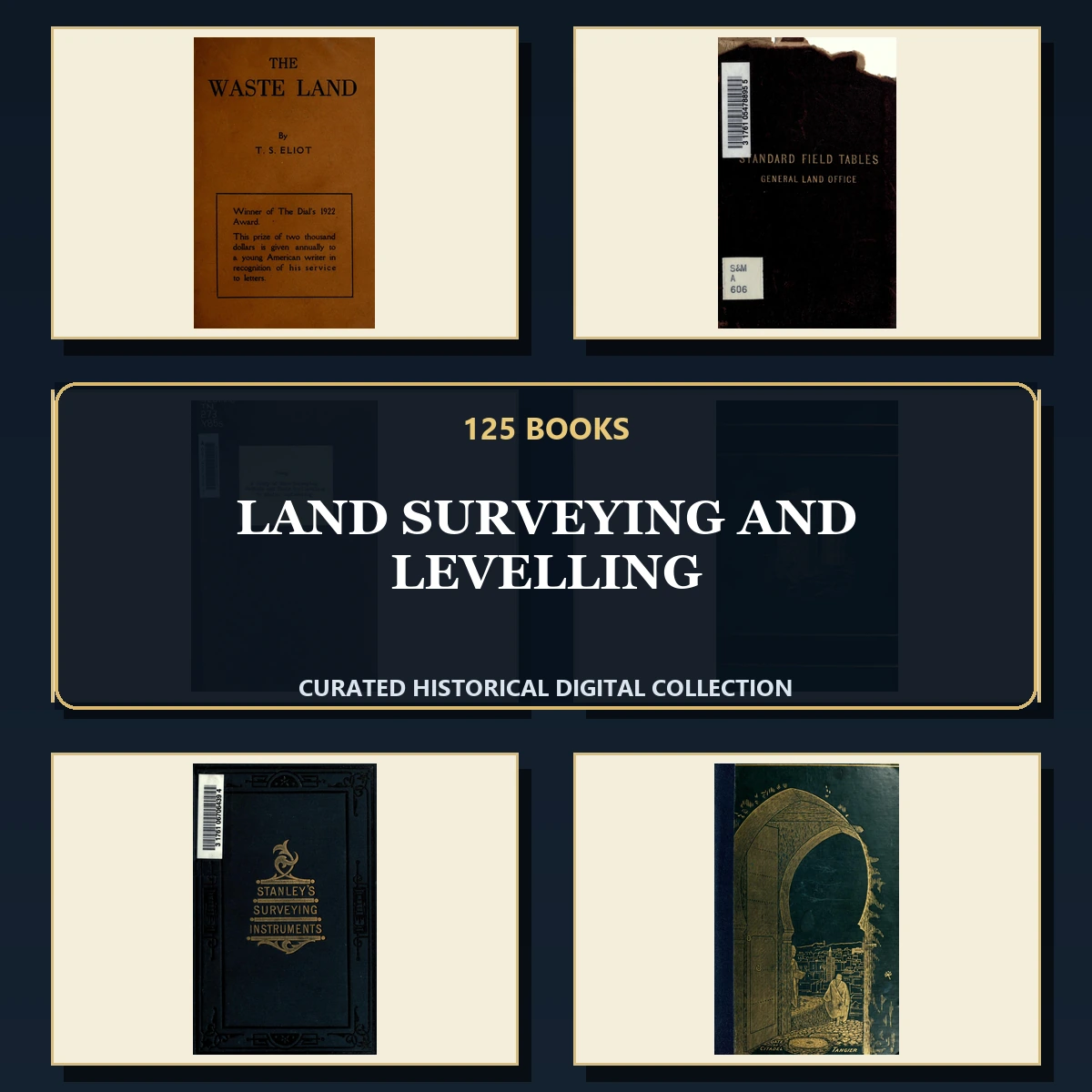 125 Rare Land Surveying and Levelling PDF Collection: Land Surveying & Levelling & Antique Sources