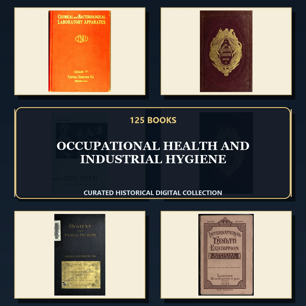 125 Rare Occupational Health and Industrial Hygiene PDF Collection: Occupational Health & Industrial Hygiene & Antique Sources