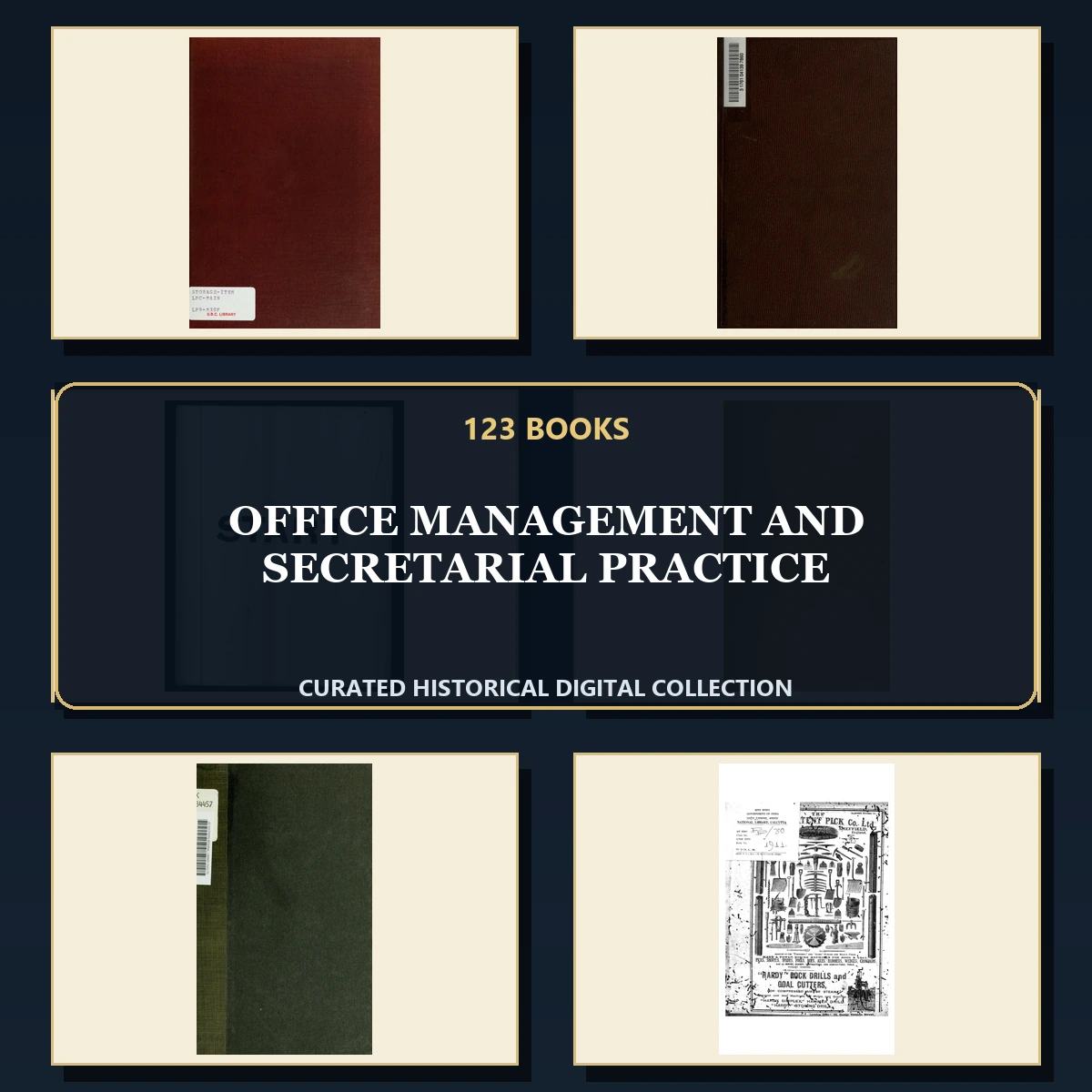 123 Rare Office Management and Secretarial Practice PDF Collection: Office Management & Secretarial Practice & Antique Sources