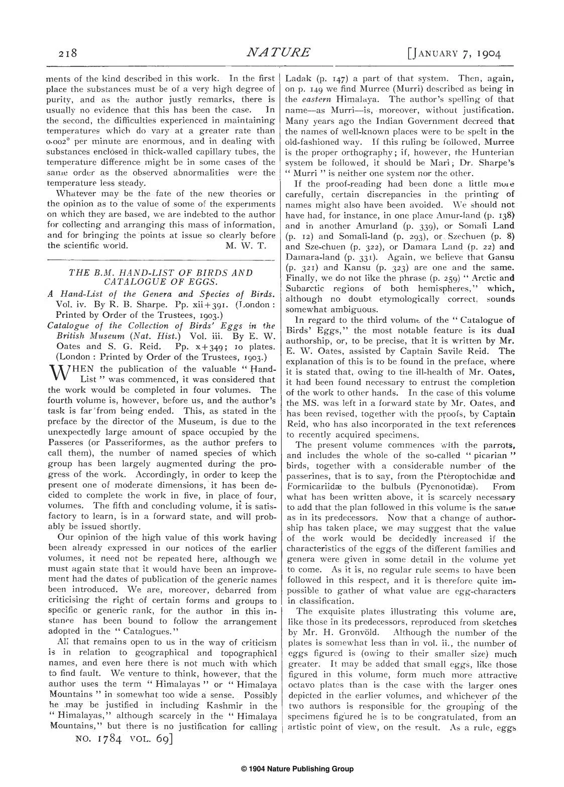 100 Antique Birds, Ornithology & Field Study Books PDF Collection on USB preview gallery image