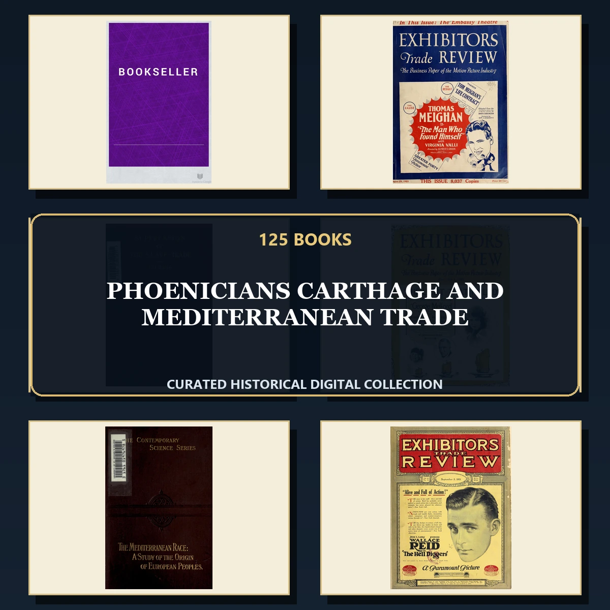 125 Rare Phoenicians Carthage and Mediterranean Trade PDF Collection: Phoenicians Carthage & Mediterranean Trade & Antique Sources