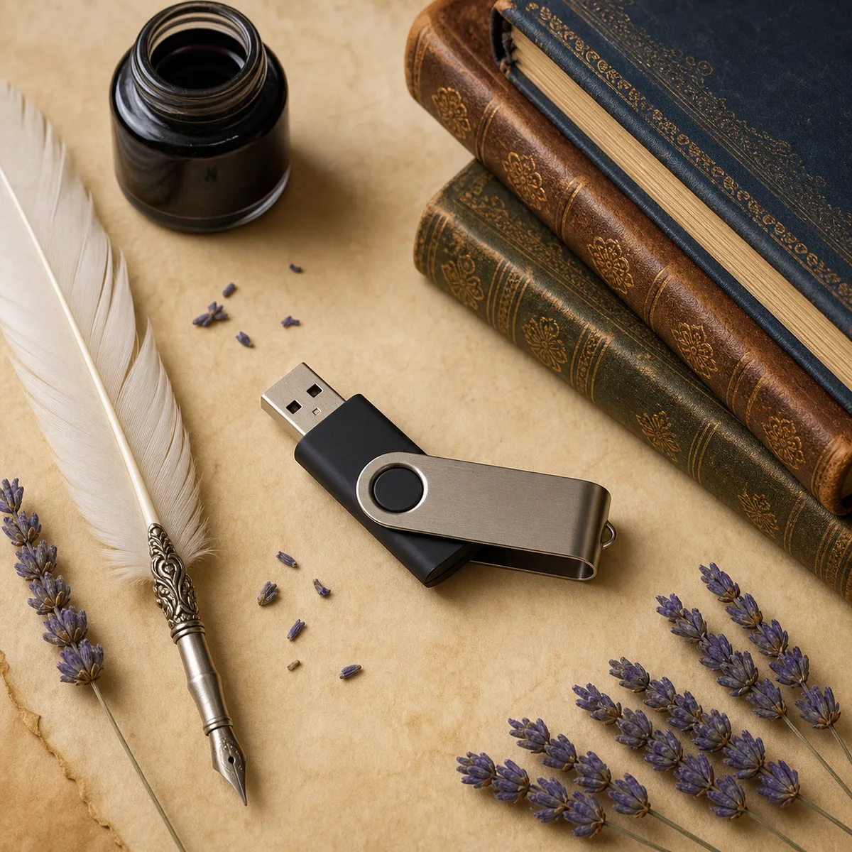 100 Classic Poetry Anthology & Verse Books PDF Collection USB cover