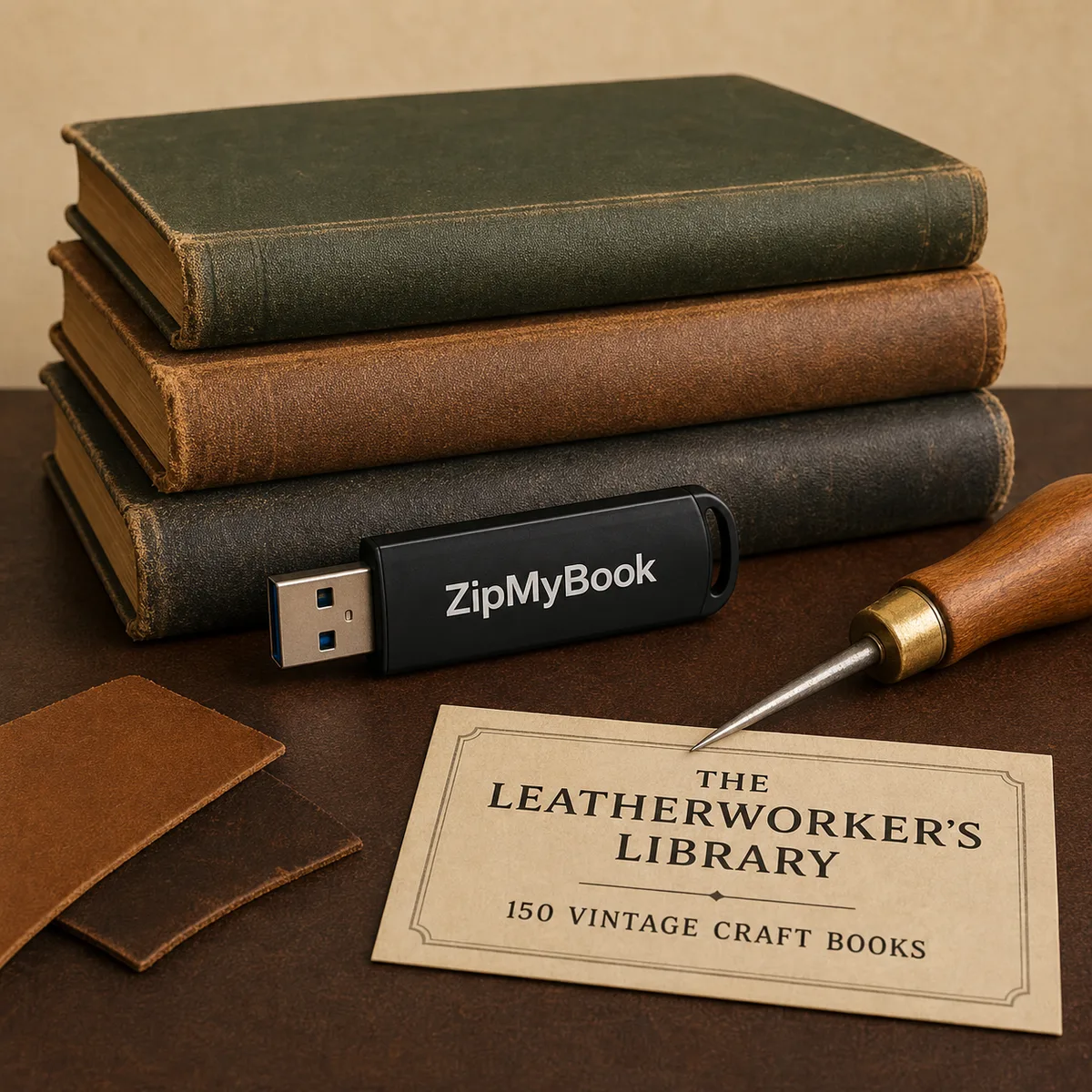 100 Vintage Printing Typography & Bookbinding Books PDF USB cover