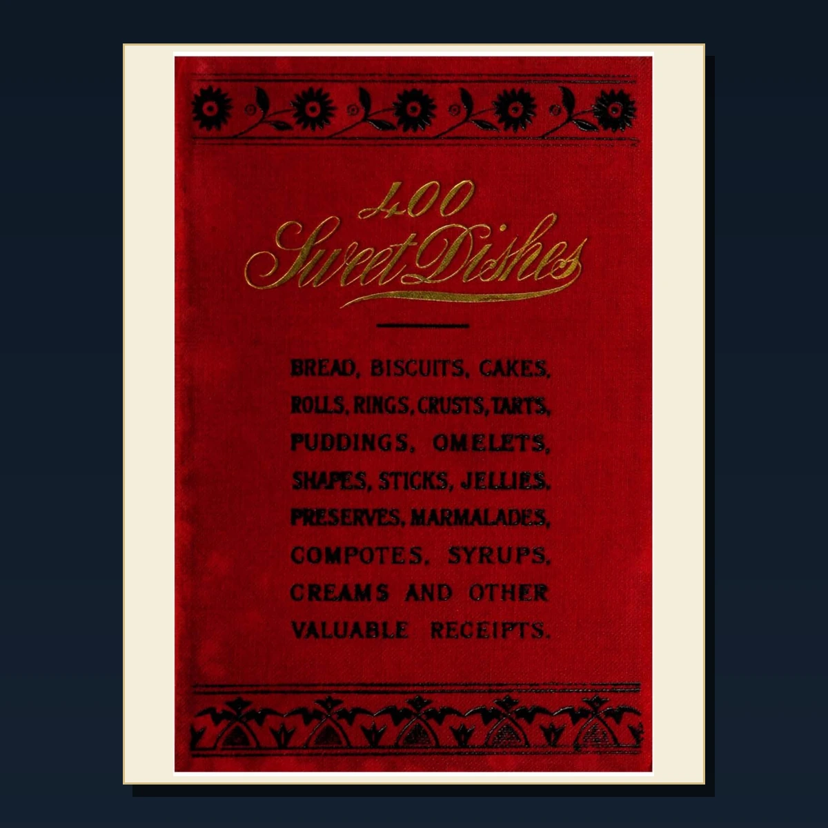 125 Rare Puddings Custards and Sweet Dishes PDF Collection: Puddings Custards & Sweet Dishes & Antique Sources image 2