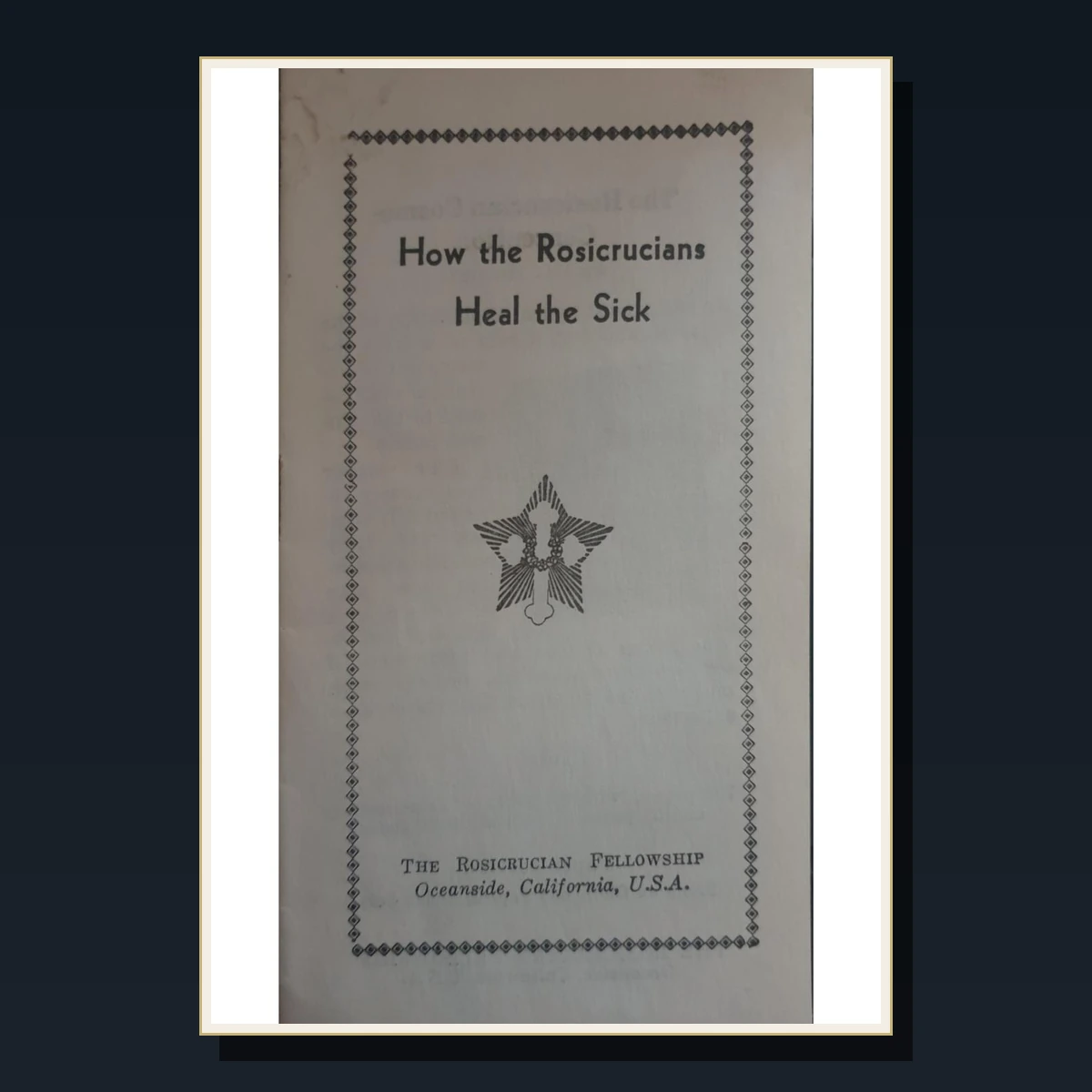 36 Rare Rosicrucian History PDF Collection: Fama Fraternitatis, Fludd, Yates, Brotherhood & Esoteric Orders image 6