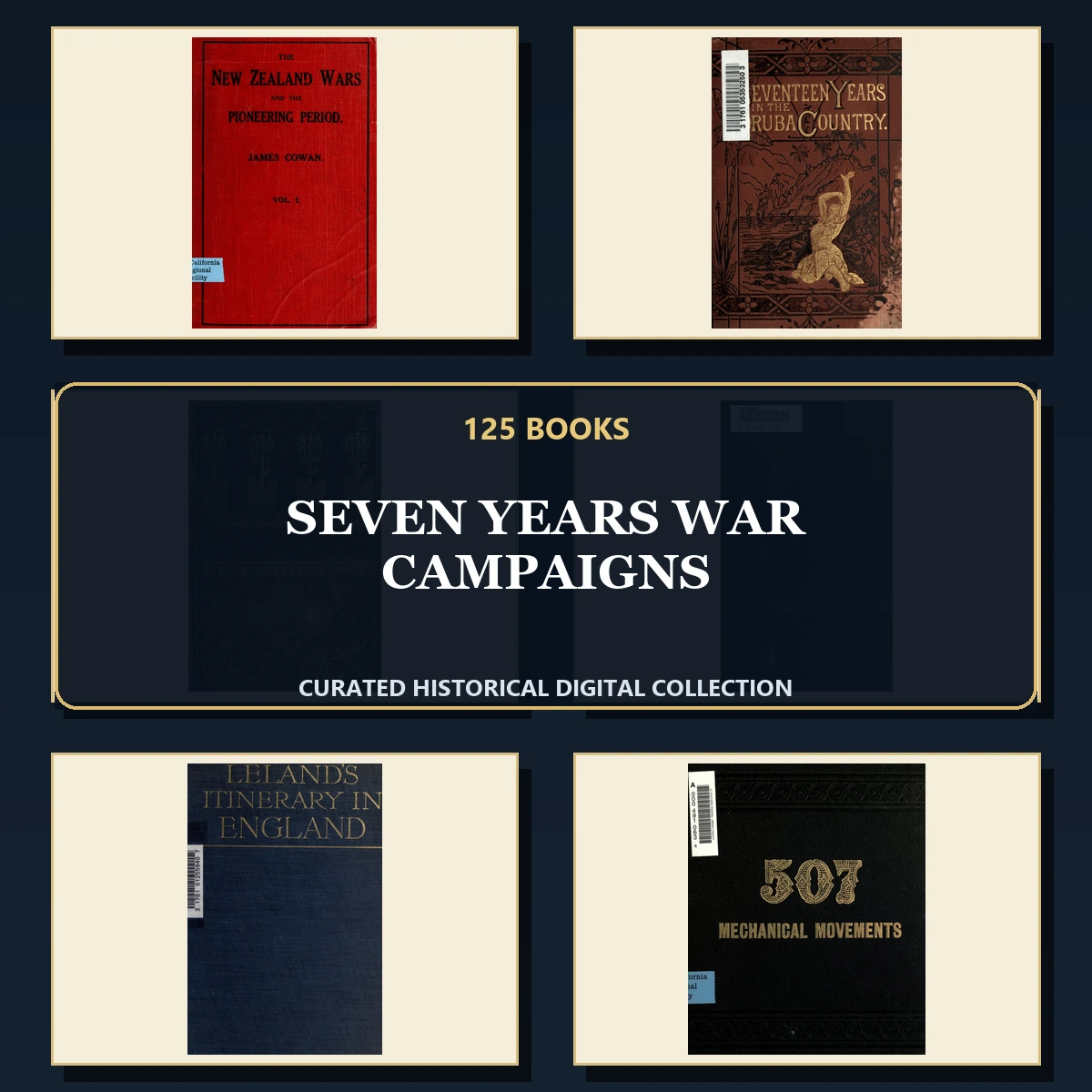 125 Rare Seven Years War Campaigns PDF Collection: Seven Years War Campaigns & Antique Sources