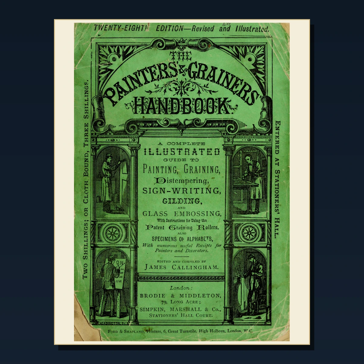 125 Rare Sign Painting and Show Cards PDF Collection: Sign Painting & Show Cards & Antique Sources image 5