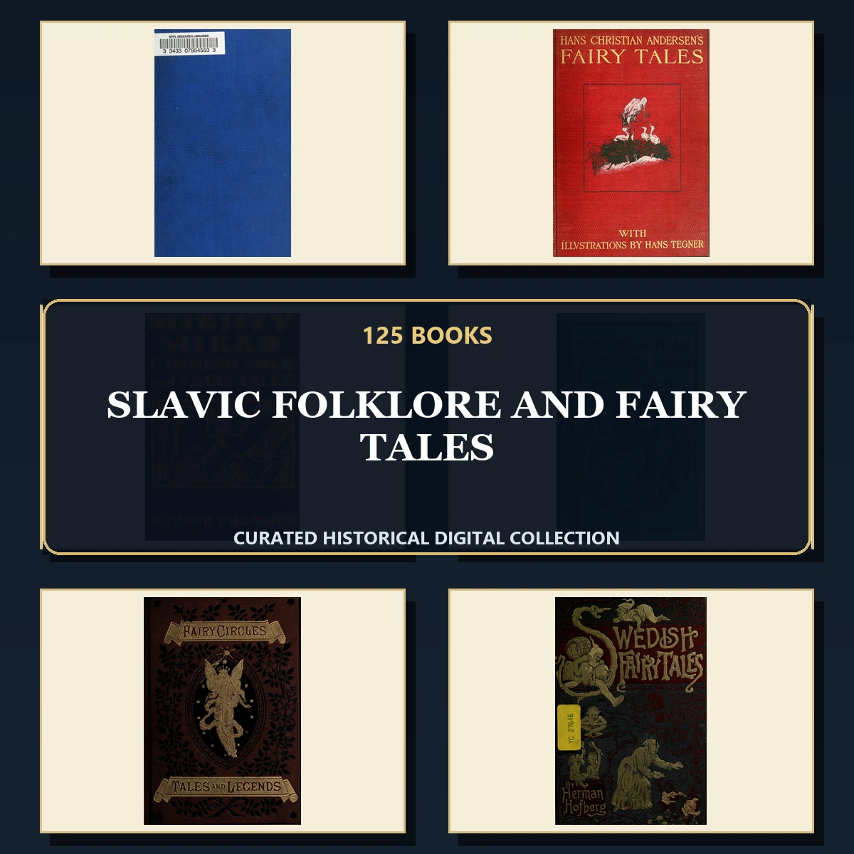 125 Rare Slavic Folklore and Fairy Tales PDF Collection: Slavic Folklore & Fairy Tales & Antique Sources