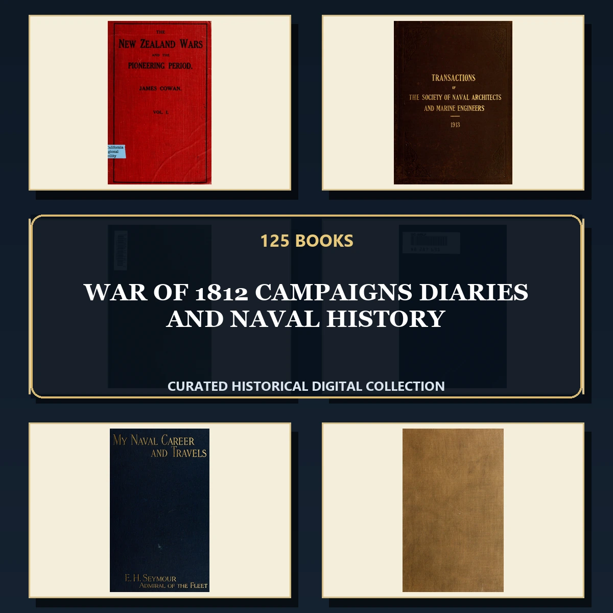 125 Rare War of 1812 Campaigns Diaries and Naval History PDF Collection: War Of 1812 Campaigns Diaries & Naval History & Antique Sources