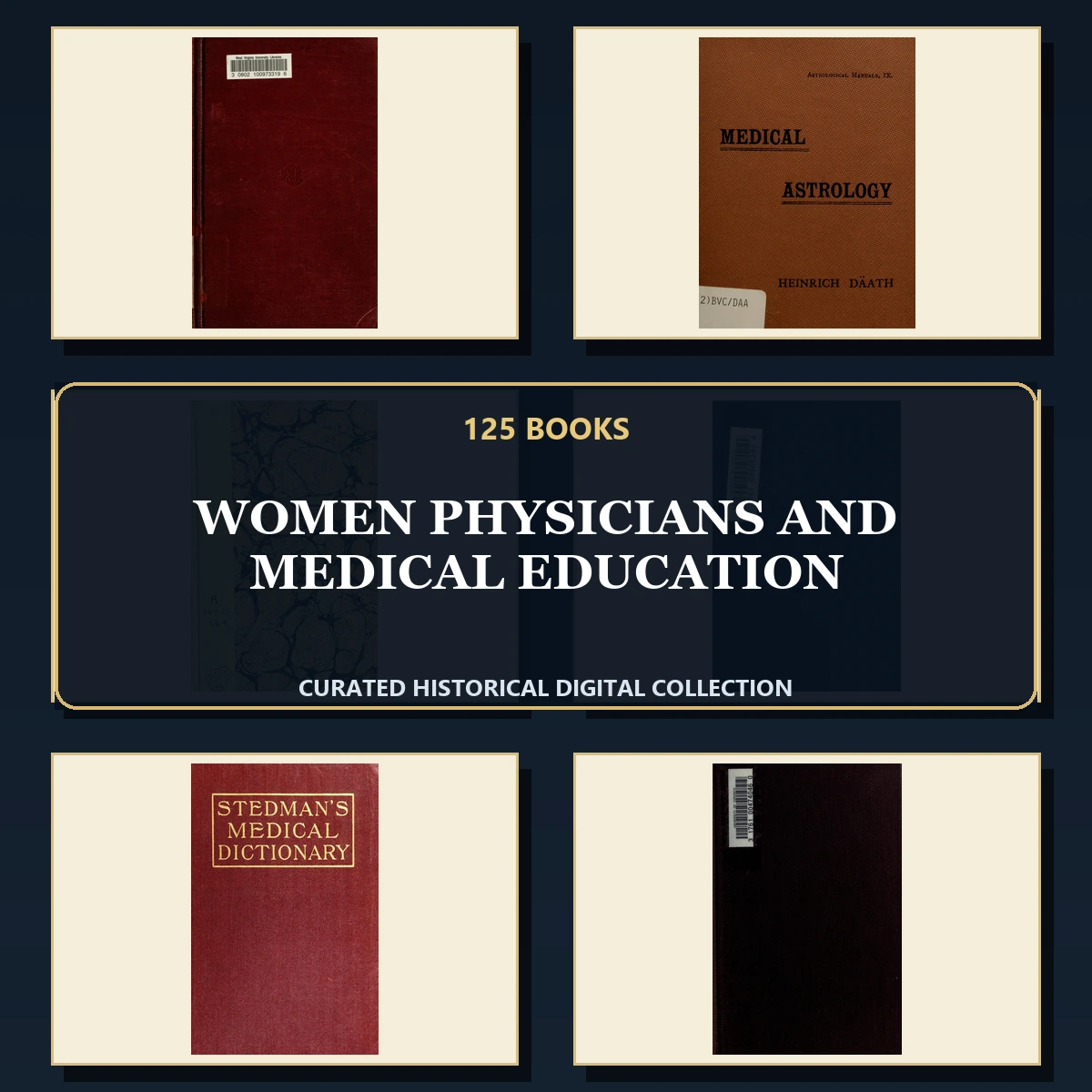 125 Rare Women Physicians and Medical Education PDF Collection: Women Physicians & Medical Education & Antique Sources